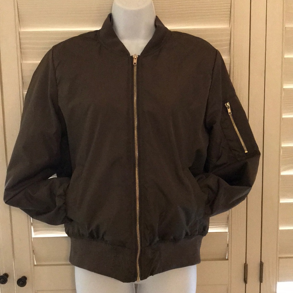 Olive green Bomber jacket